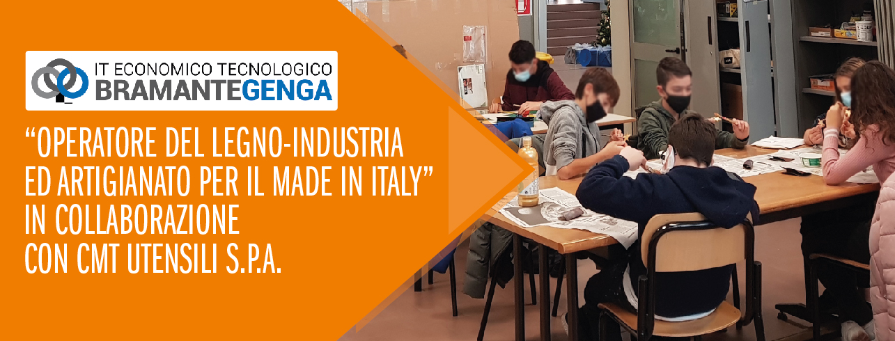 CMT Utensili SpA continues to back and support the &quot;Wood Operator - Industry and Handicraft for Made In Italy&quot; training venture at the Bramante-Genga Institute