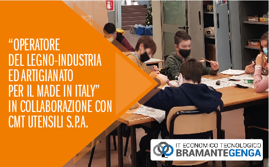 Corso Operatore del Legno- Industria ed Artigianato per il Made In Italy, in collaborazione con CMT Utensili S.p.A.