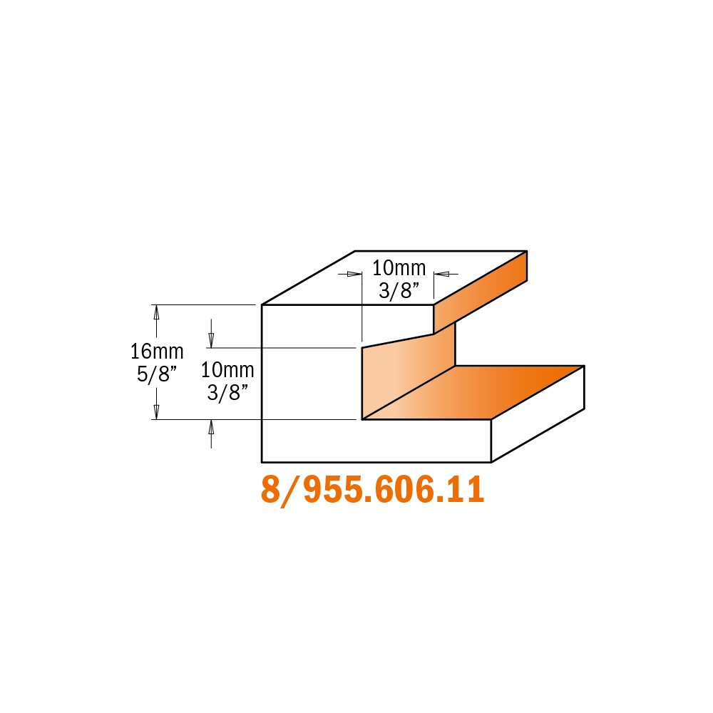 Door Lip Bit &amp; Finger Grip BIt