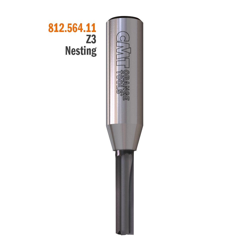 Straight router bits, long series