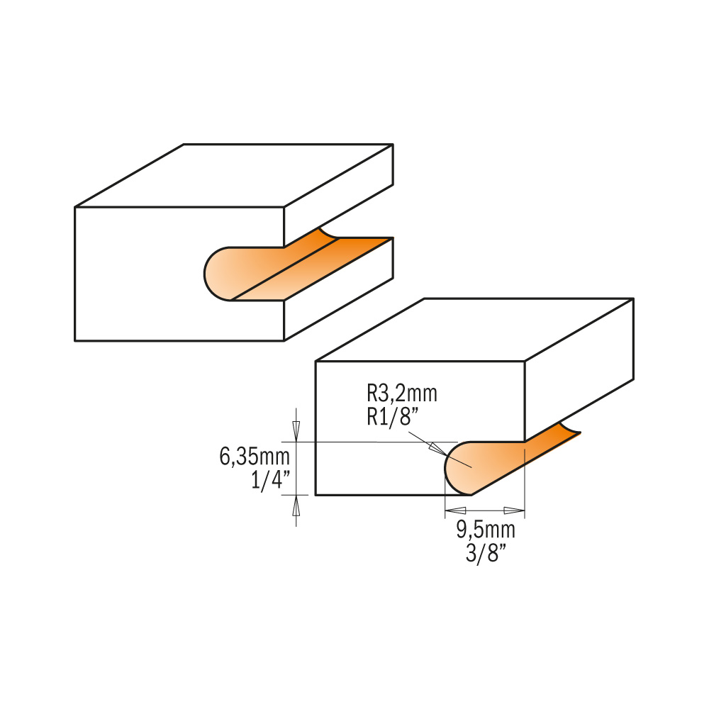 Holzfußbodenfräser