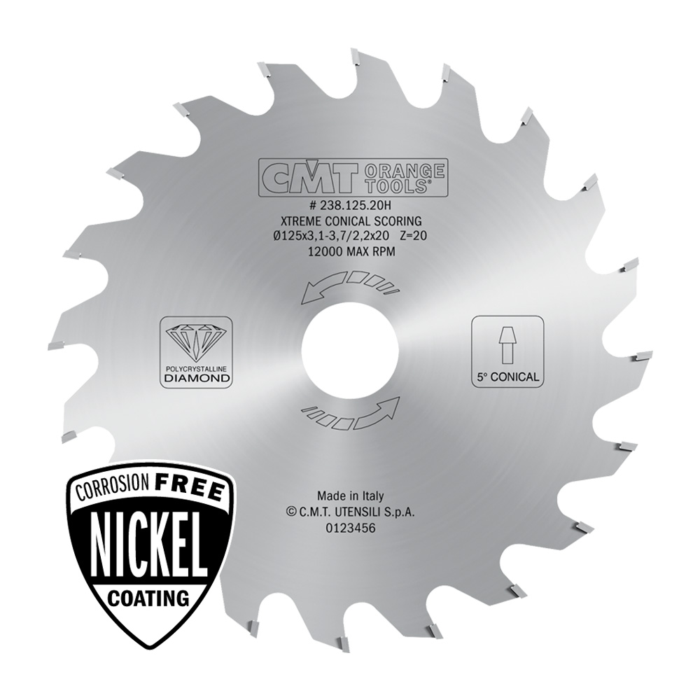 XTreme diamond conical scoring blades - LONG LIFE