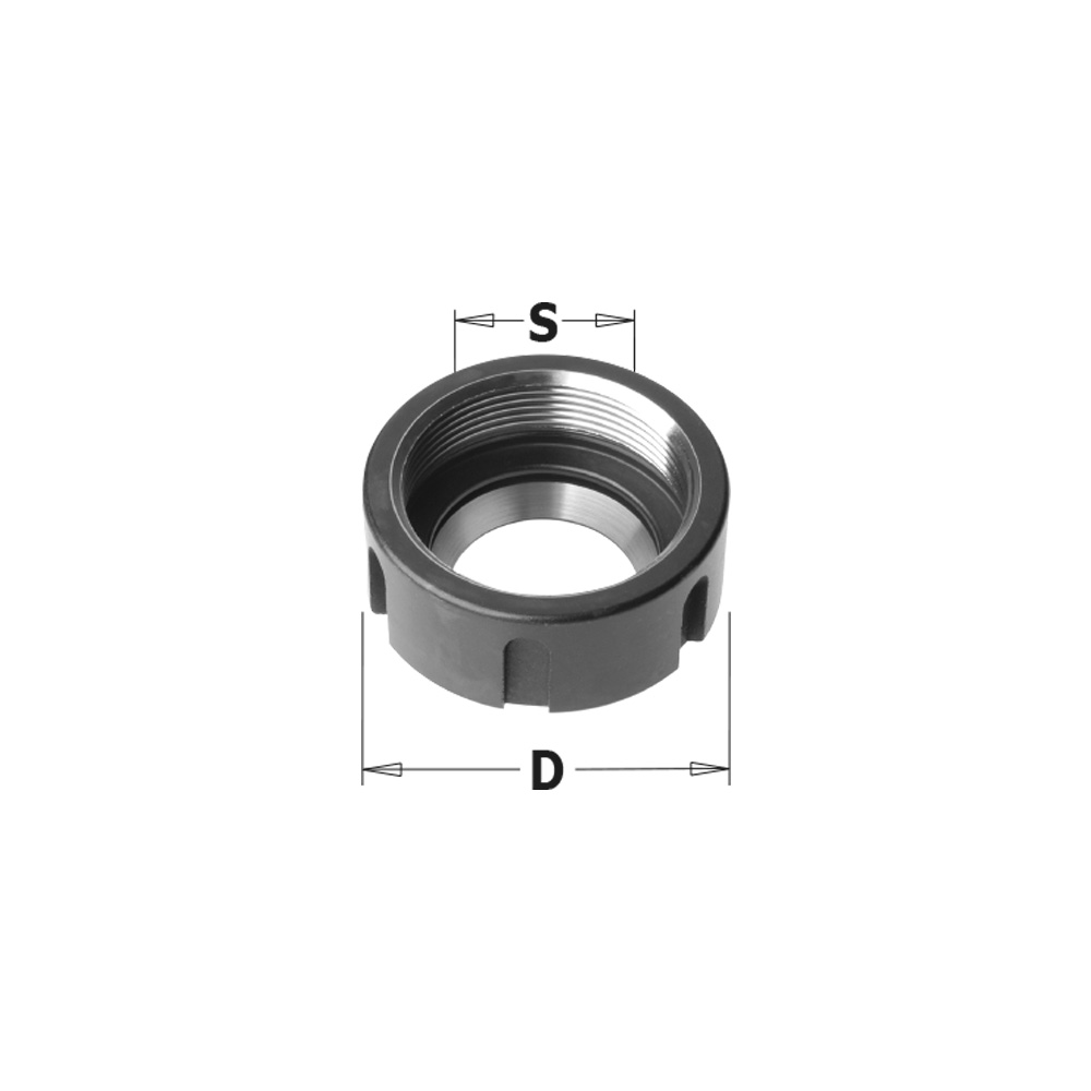 992 -  Clamping Nuts for Chucks with “ER25” Collets