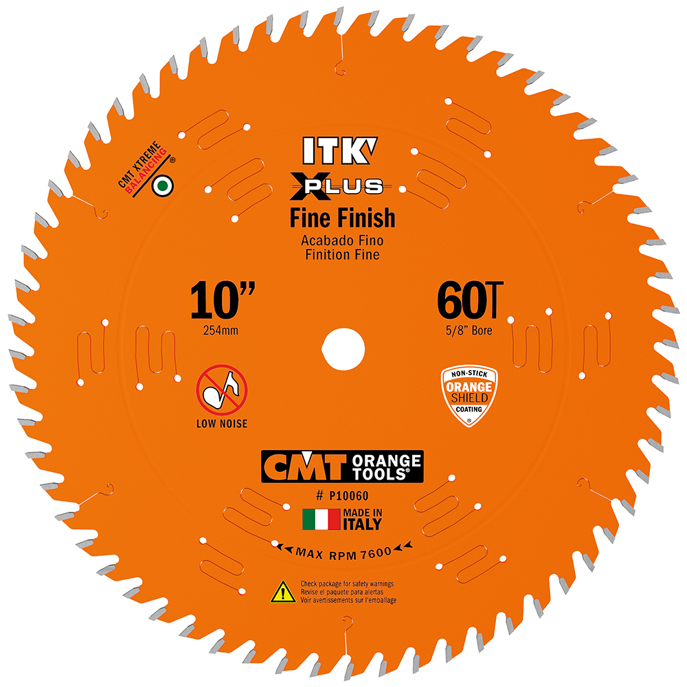 ITK XPLUS ® finish circular saw blades
