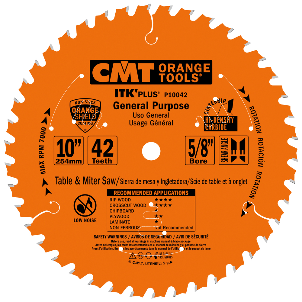 Lames circulaires ITK PLUS ® multifonctions