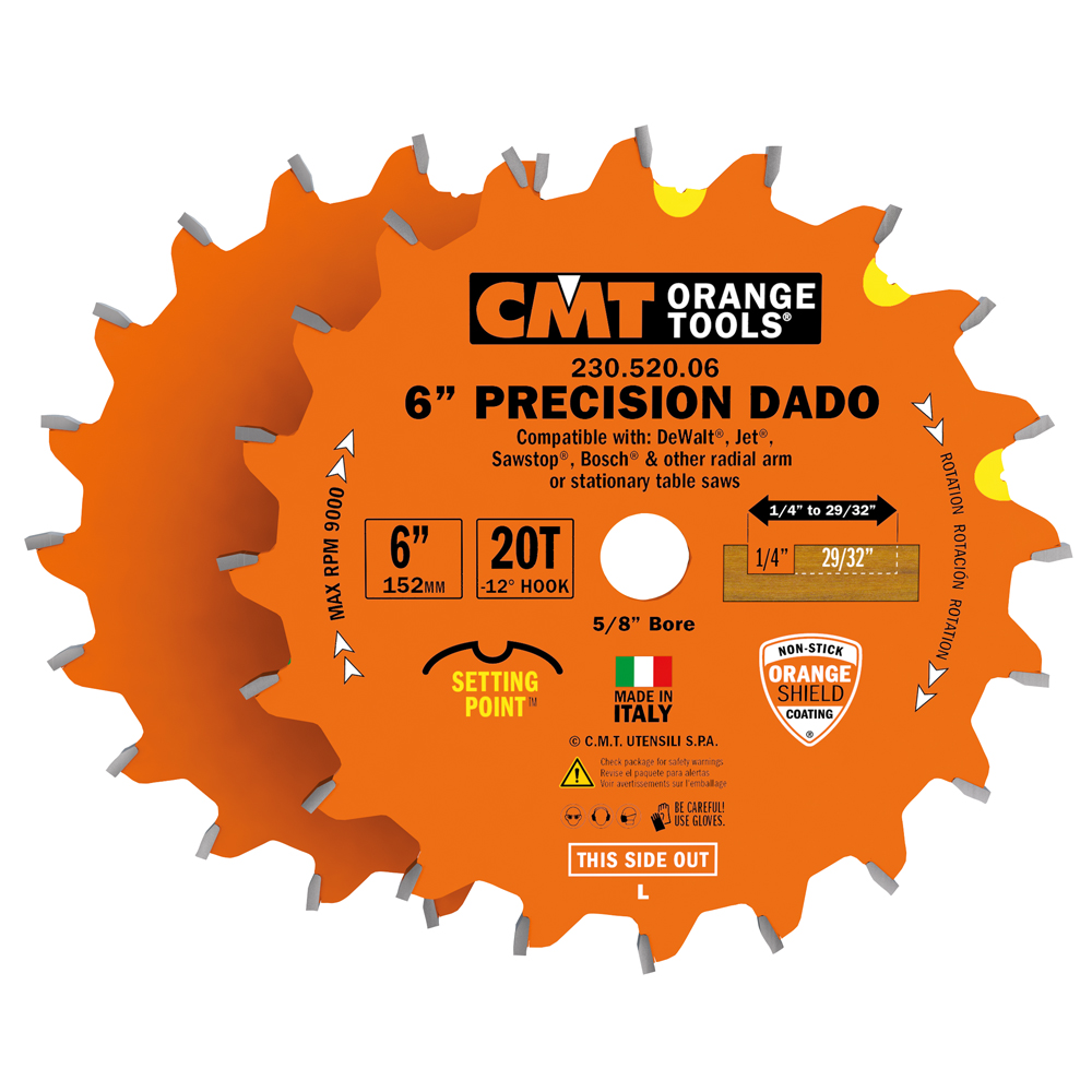 Dados de précision 6&quot;