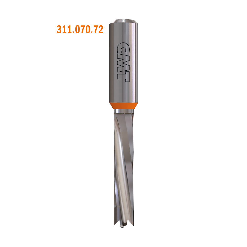 Solid Carbide Dowel Drills - LONG LIFE SHARPENING, S=10mm - L=70mm
