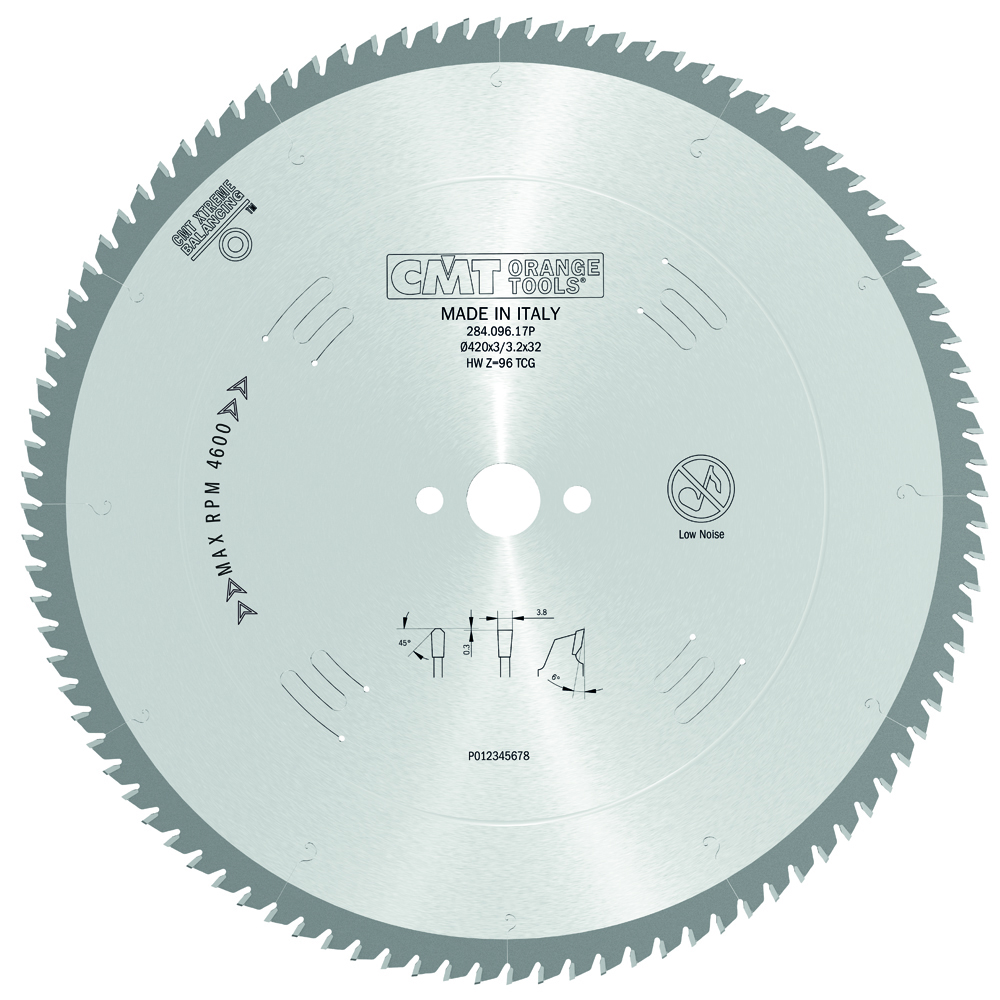 Sierra circular para materiales no ferrosos y plásticos, linea industrial