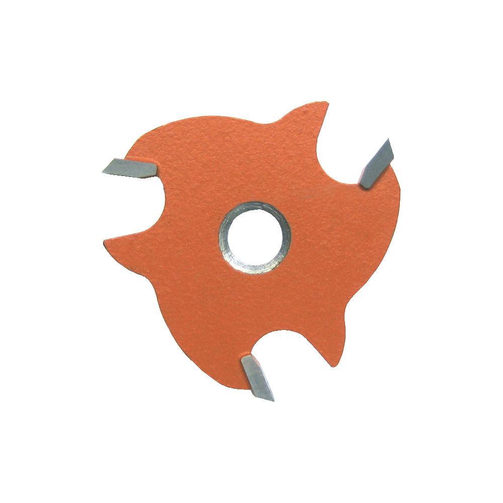 Slot cutters with 45° bore