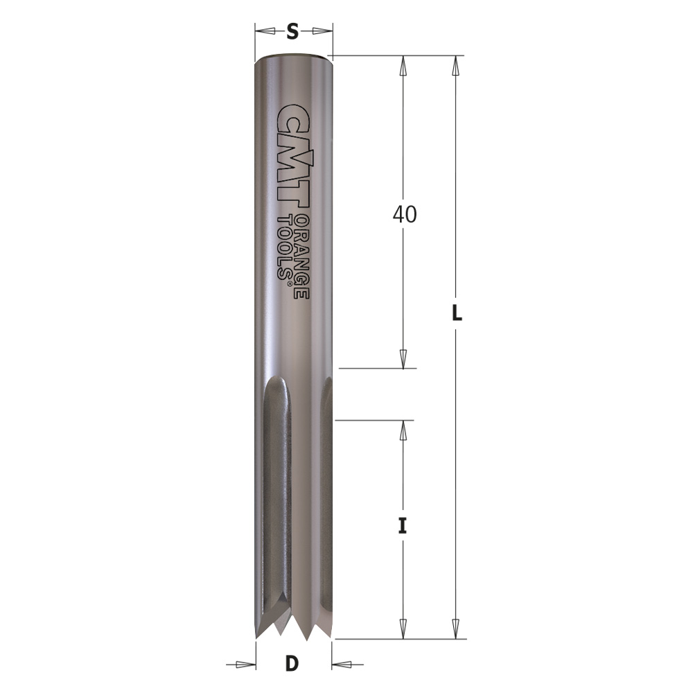 Reciprocating slot mortising bits