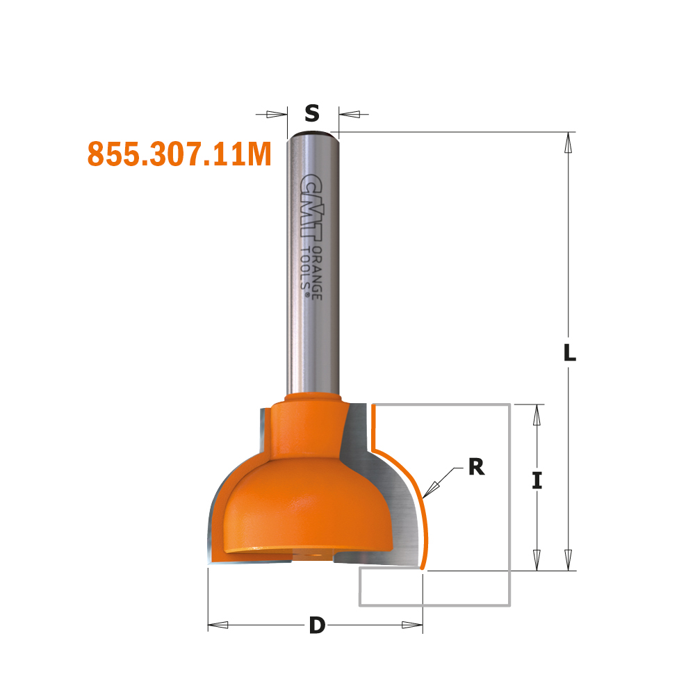 Ovolo sash router bits