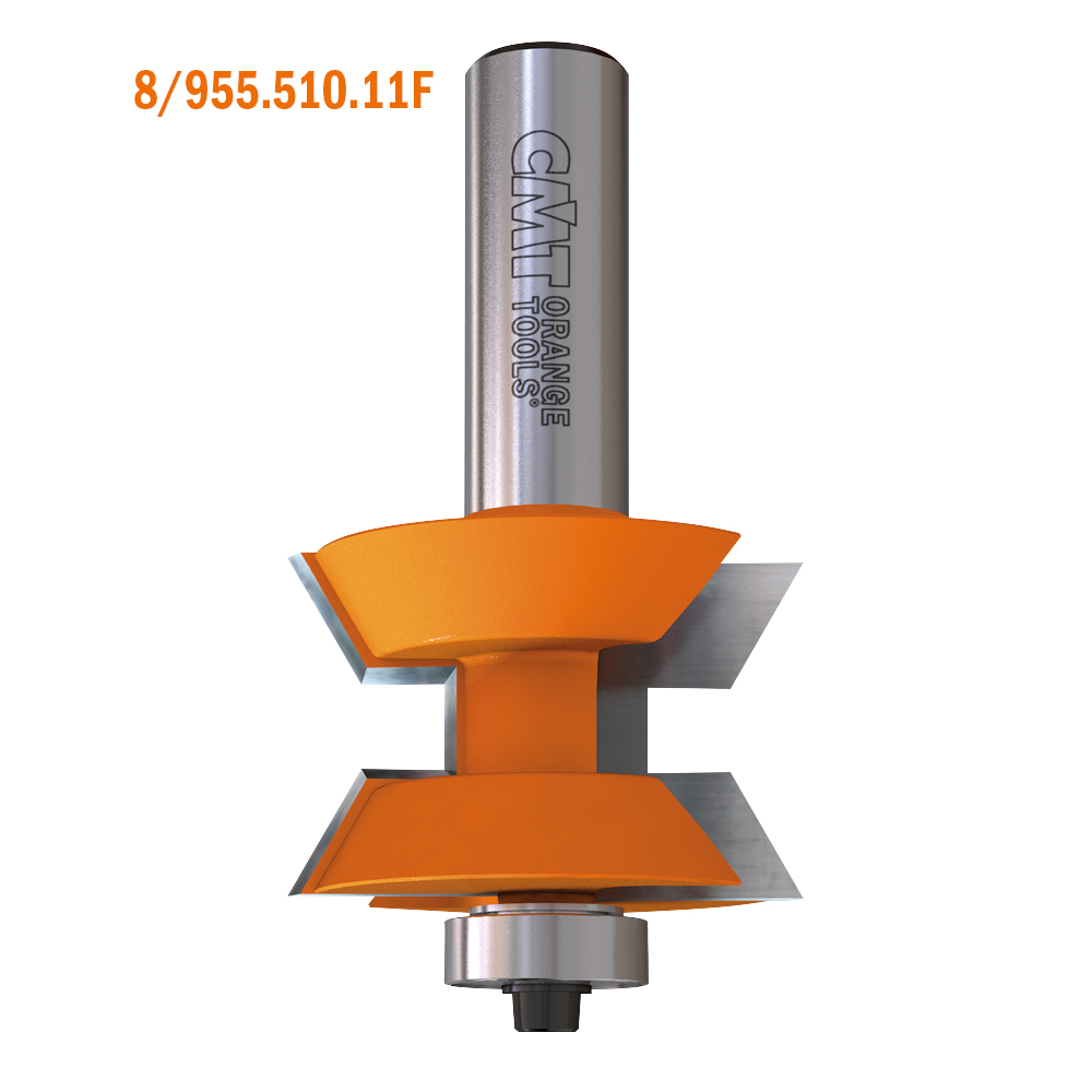 Edge banding router bit sets