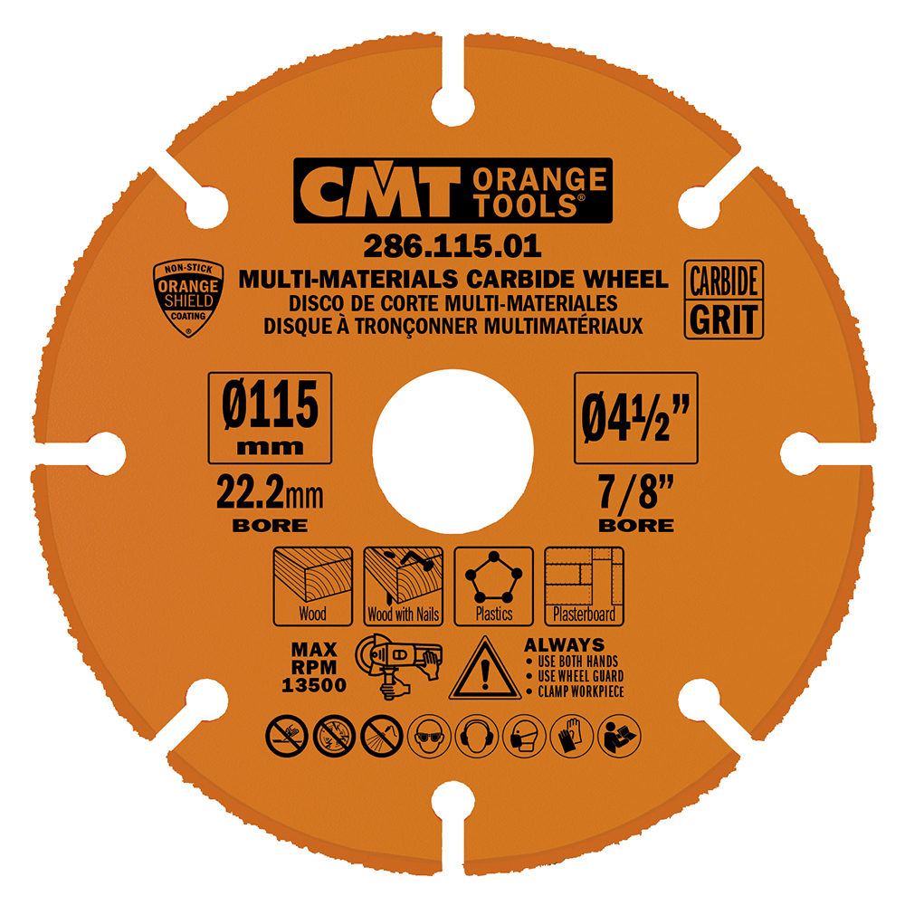 Multi-Materials Carbide Wheel for Angle Grinder