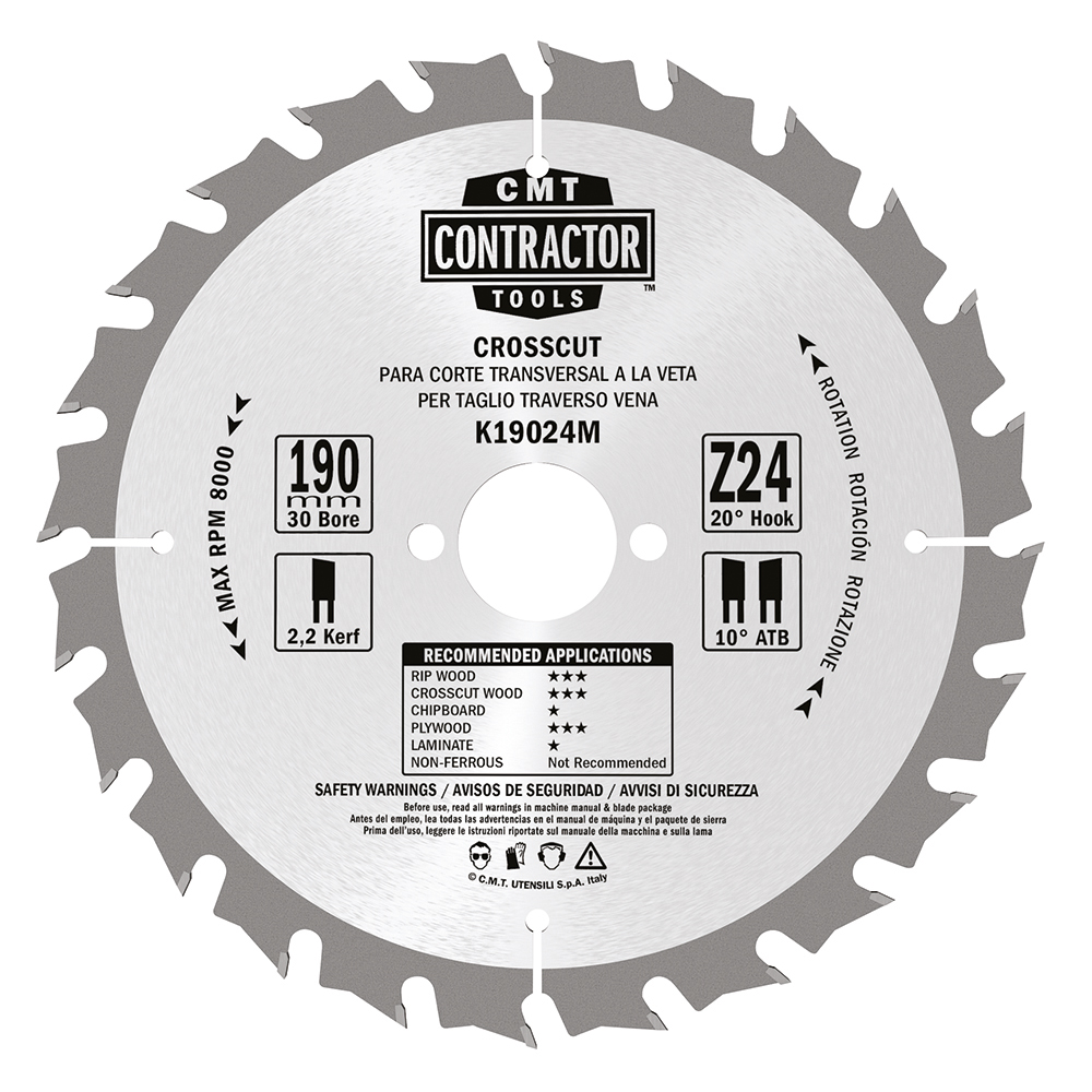 K1-2 Contractor circular saw blade in Masterpack K CONTRACTOR®