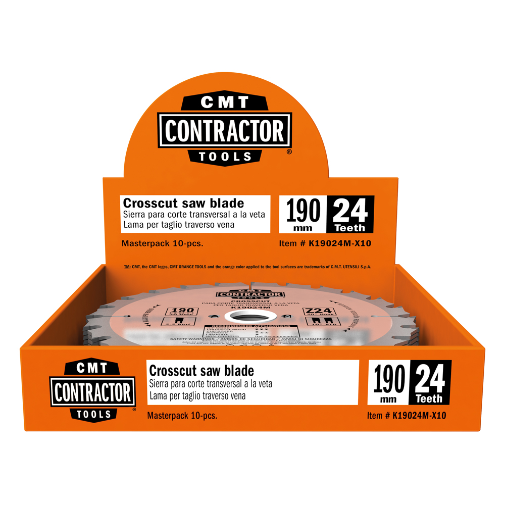 K1-2 Lames circulaires Contractor - Masterpack K CONTRACTOR®