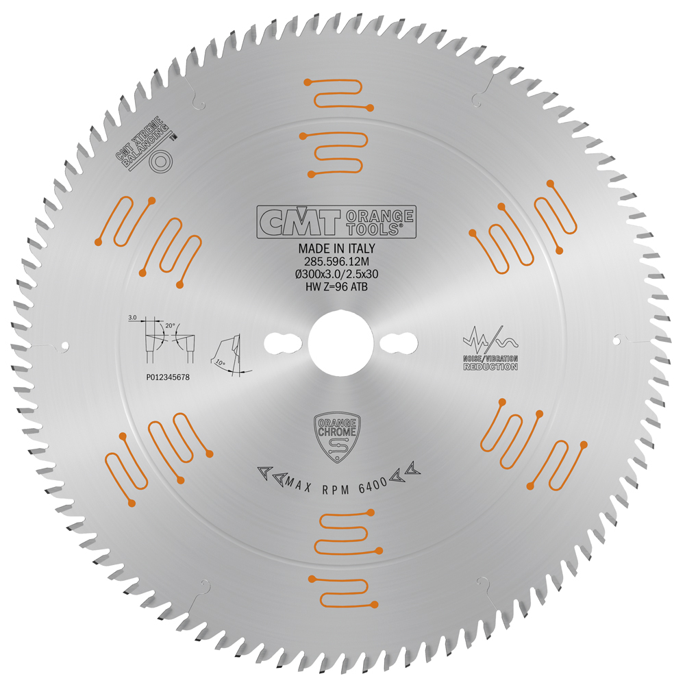 Ultra Fine Finishing Saw Blades for cutting frames