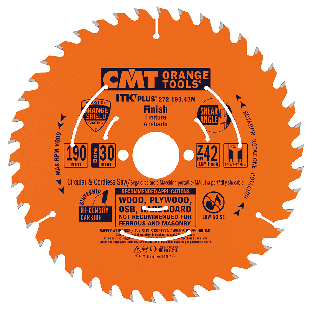272 ITK Plus Lames circulaires pour coupes transversales