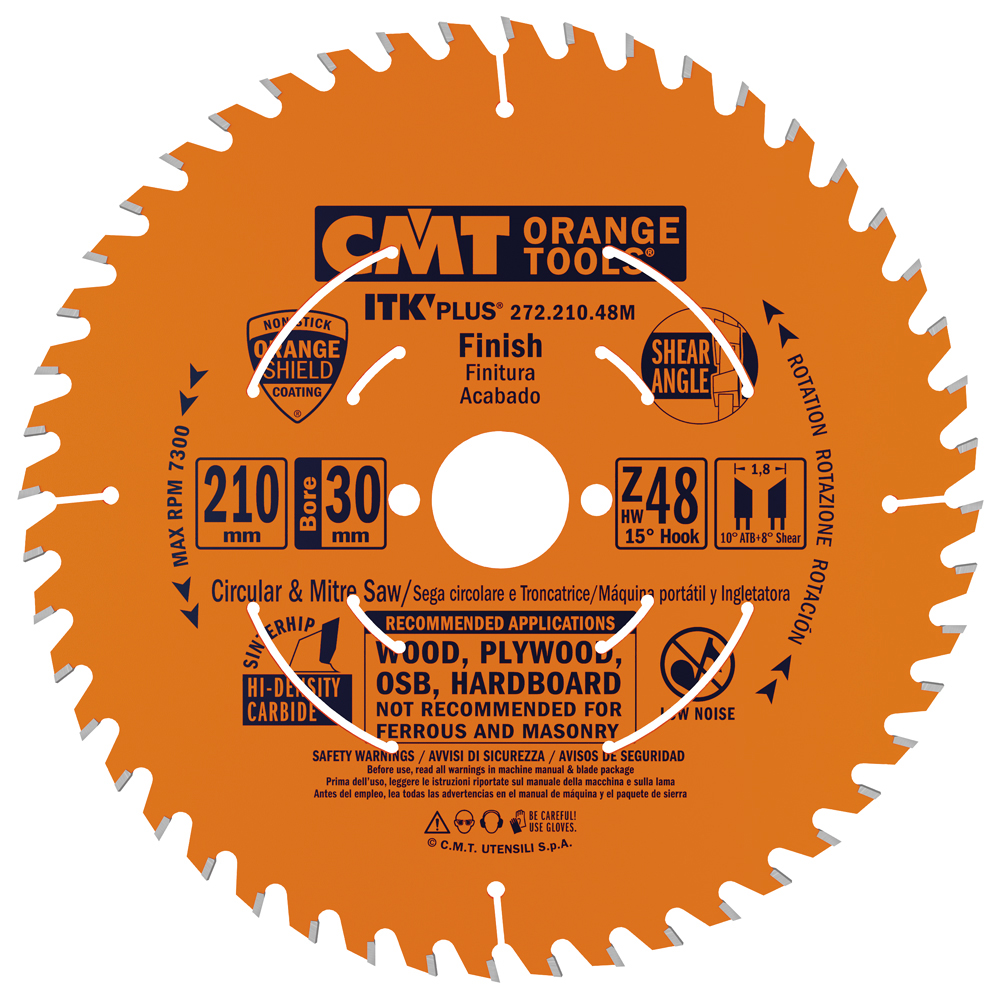 272 ITK Plus Lames circulaires pour coupes transversales