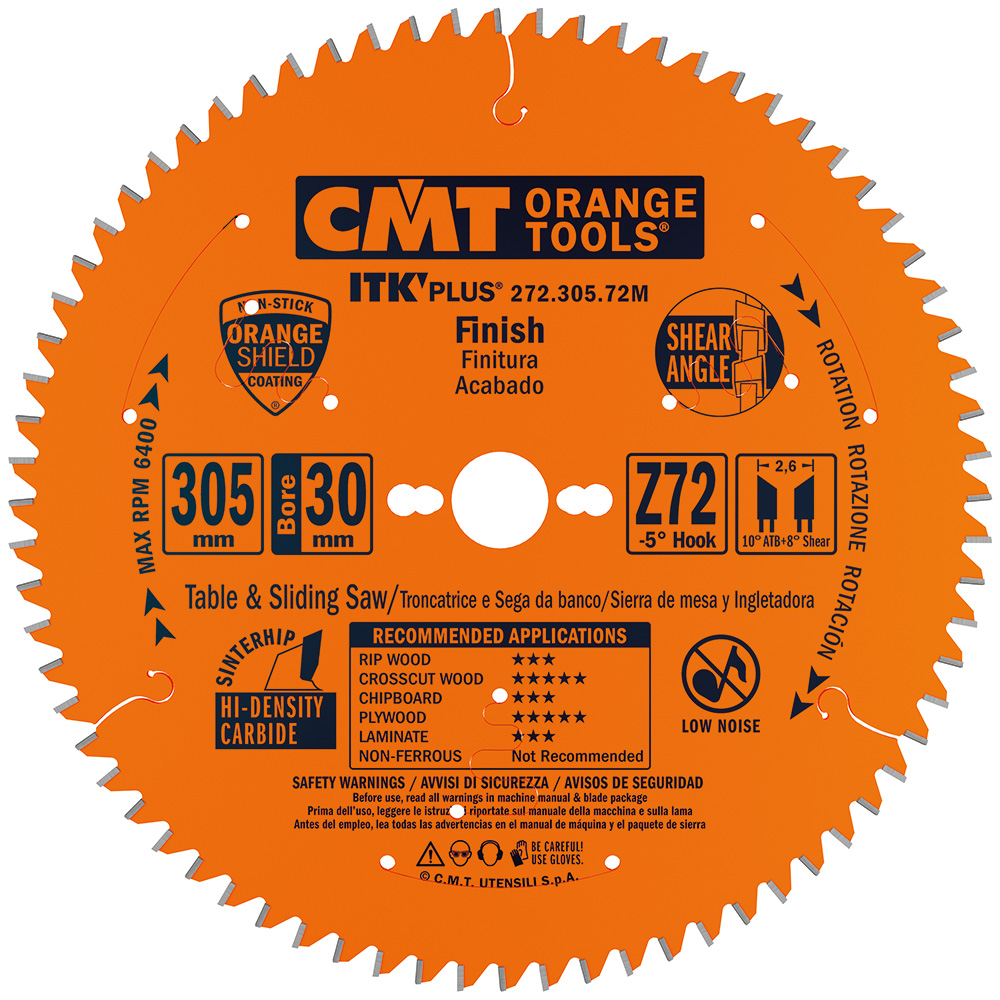 272 ITK Plus finishing Thin Kerf saw blades