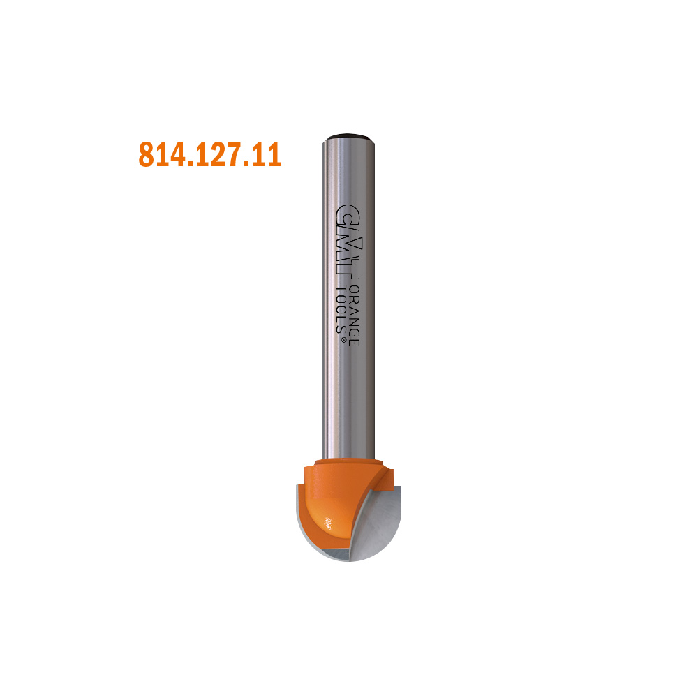 Round nose router bits