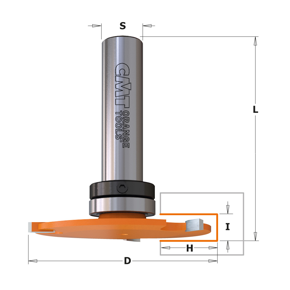 Frese a disco per scanalature laterali