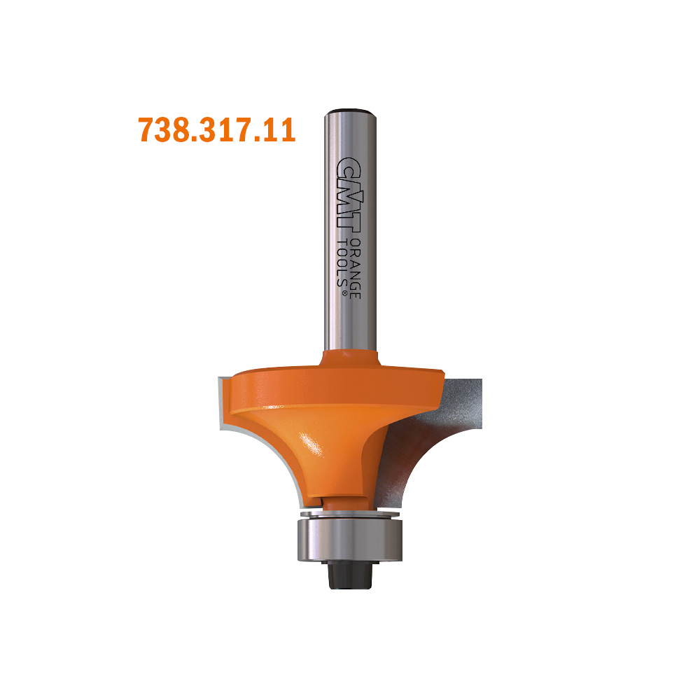 Roundover router bits