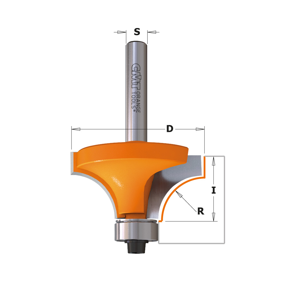Beading router bits