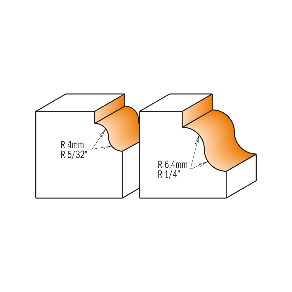 Roman ogee router bits