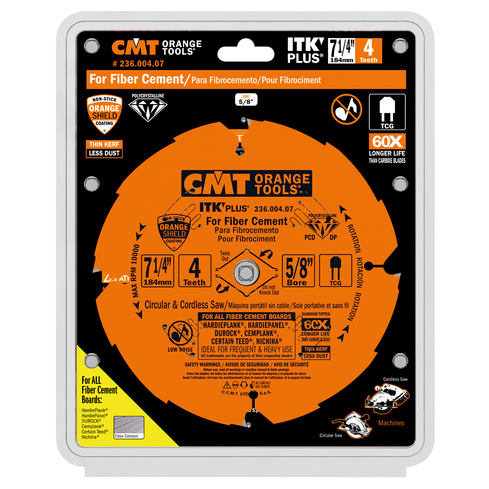 ITK Plus diamond circular saw blades for ultra-hard materials