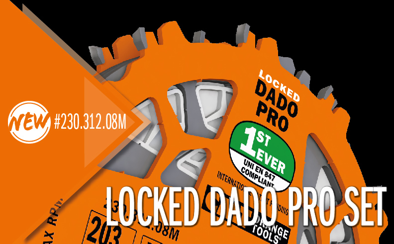 New Locked Dado Pro Set 230.312.08M