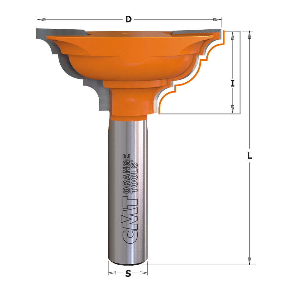 Molding router bits