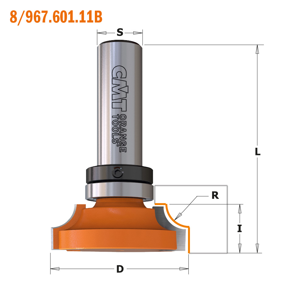 Molding router bits