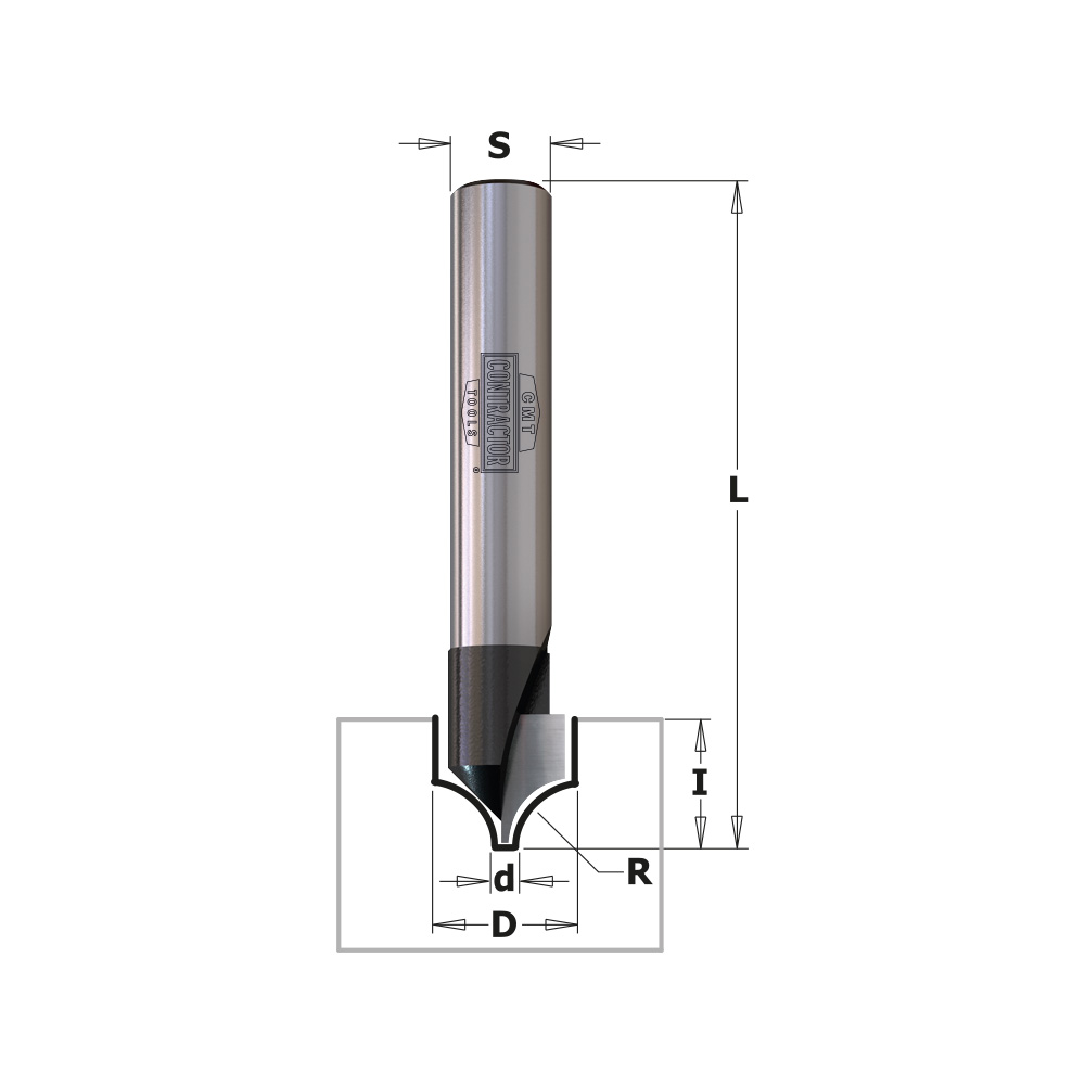 Decorative Ogee bit