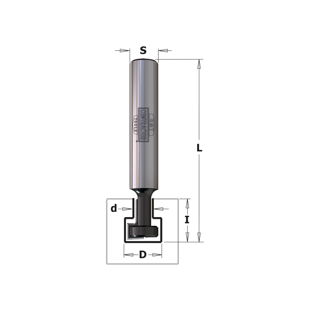 Fresa per serrature e scanalature