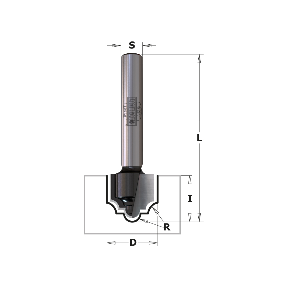 Plunge Ogee Bit