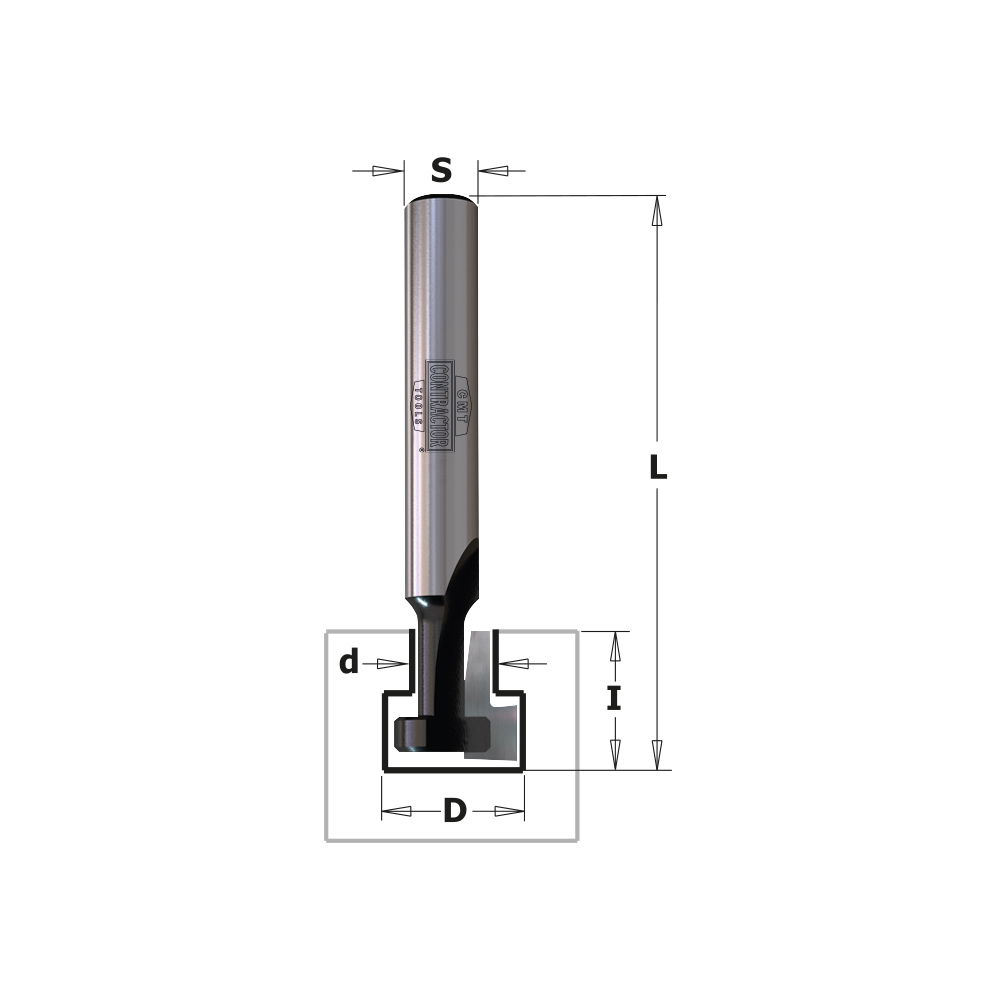 Keyhole Bit