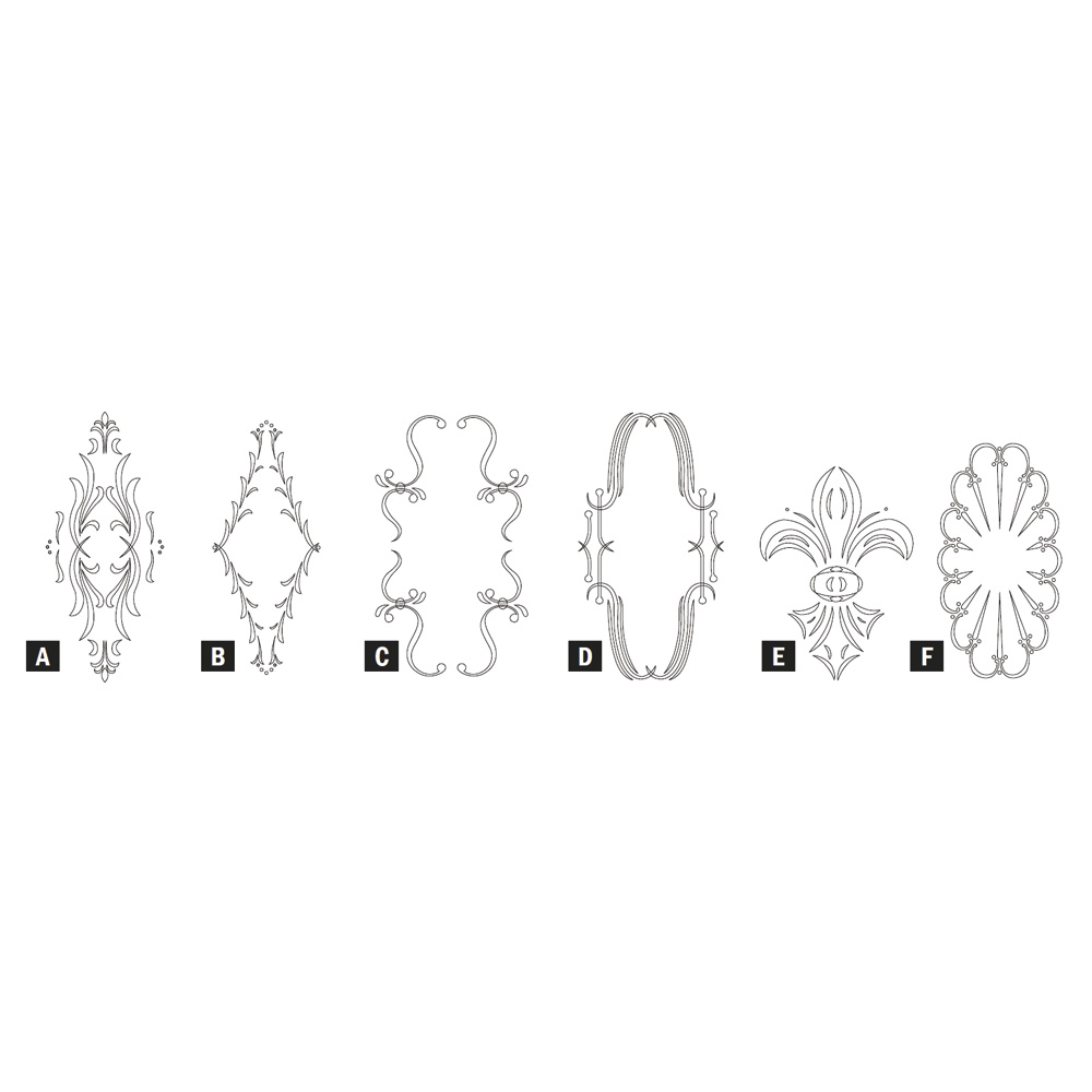 Sistema per intagli 3D Carver - Decorazioni per porte e antine