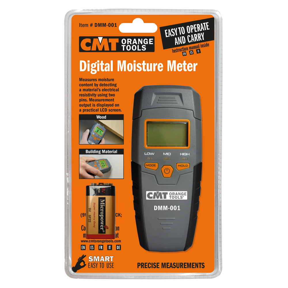 Digital moisture meter