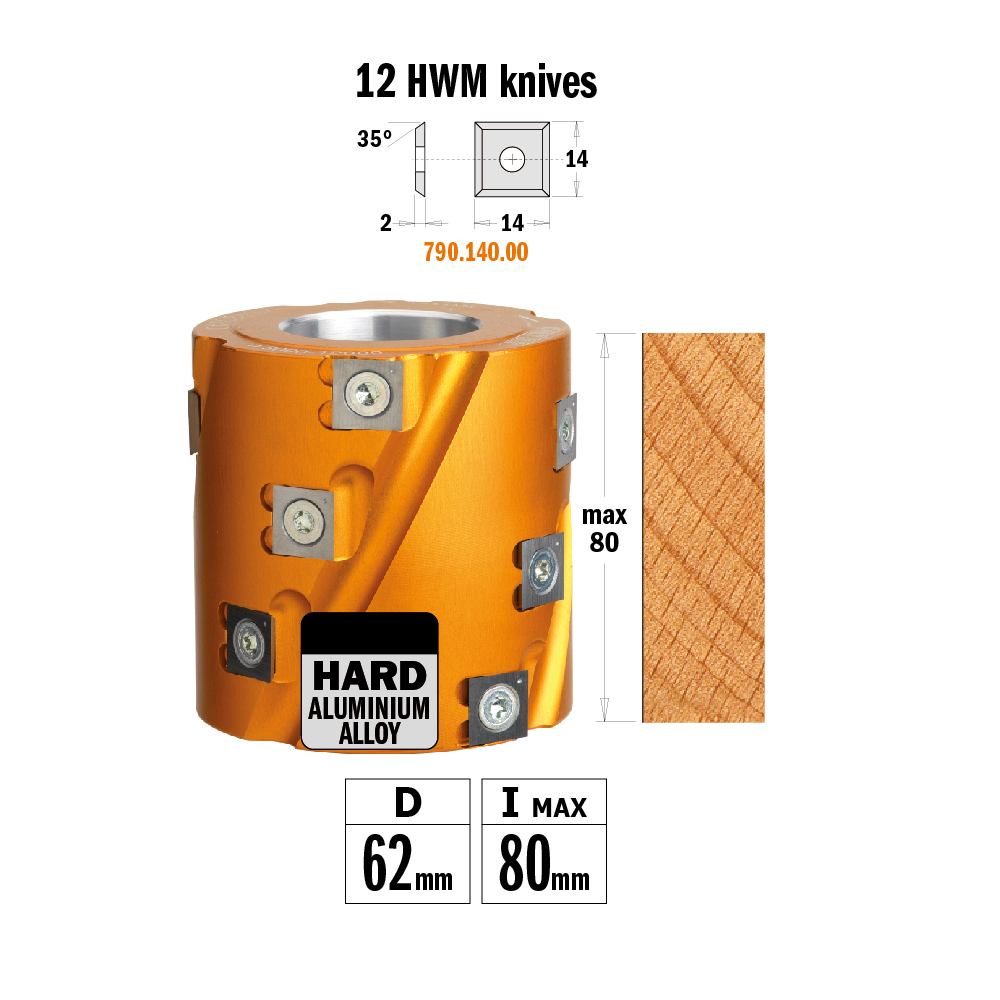 Porte-outils de rabotage hélicoïdal