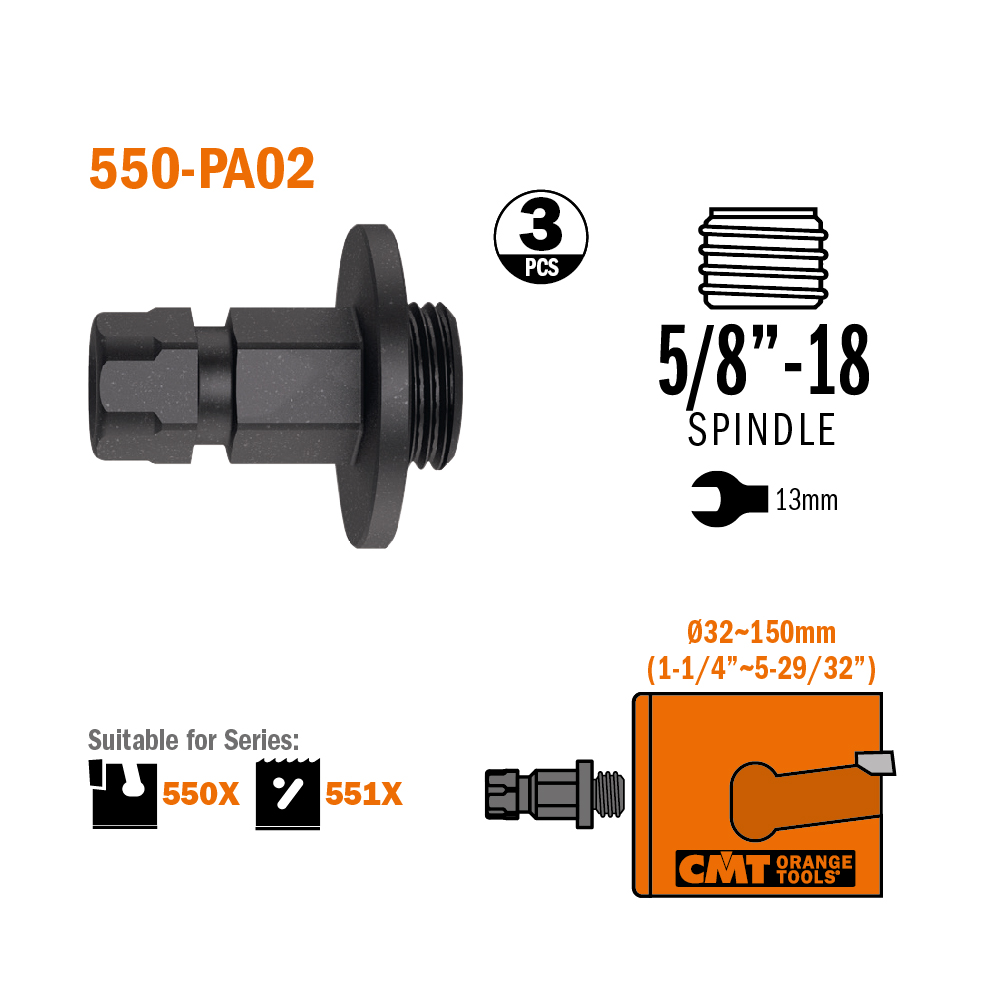 550-PA XTREME FAST Adaptors