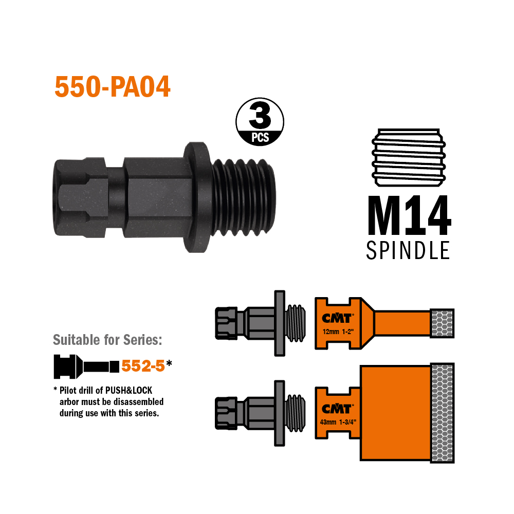 550-PA XTREME FAST Adaptors