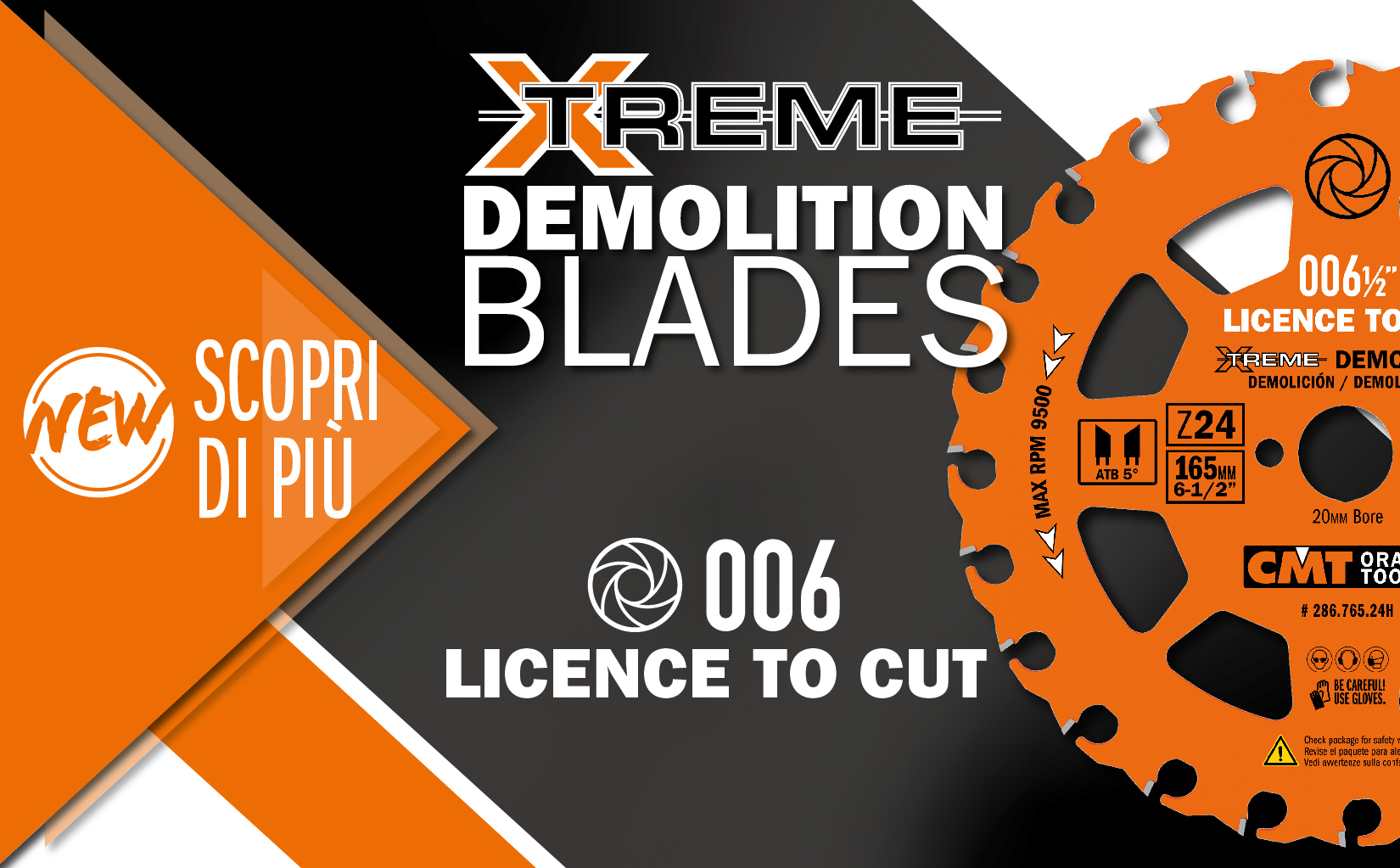 Nuova Lama Xtreme Demolition per il taglio di legno con chiodi