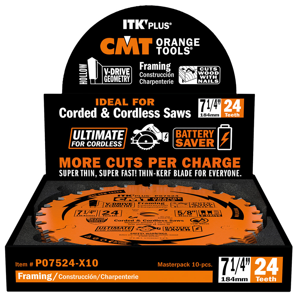 Ultimate Contractor ITK Plus V-Drive Blades