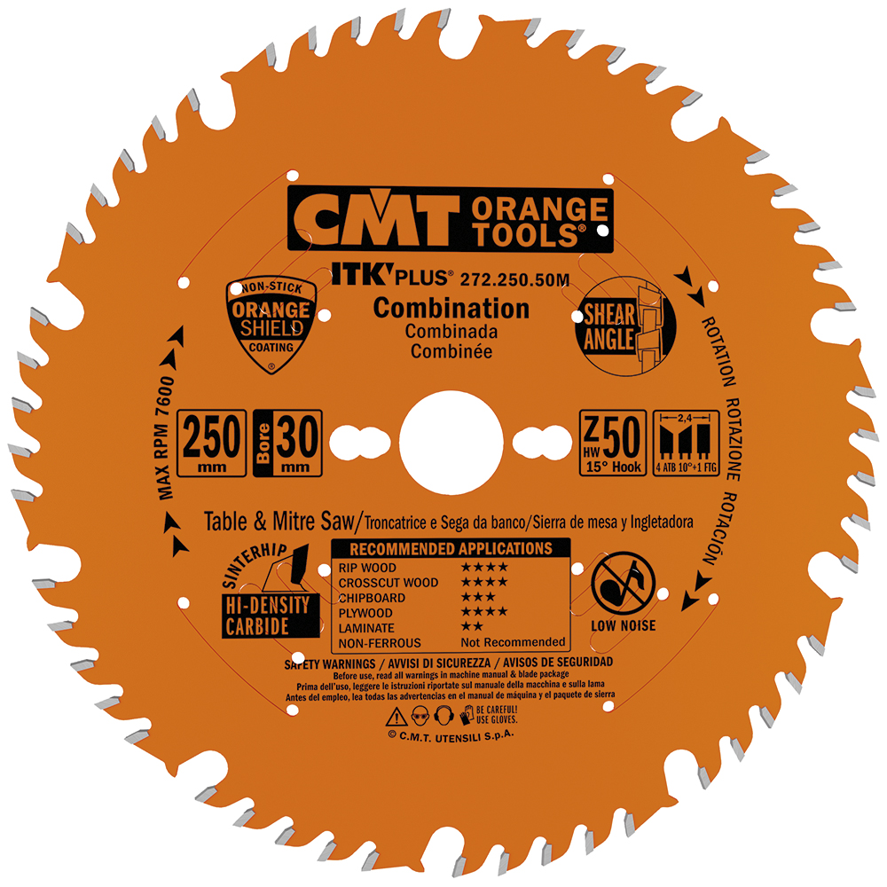 ITK Plus combination circular saw blade