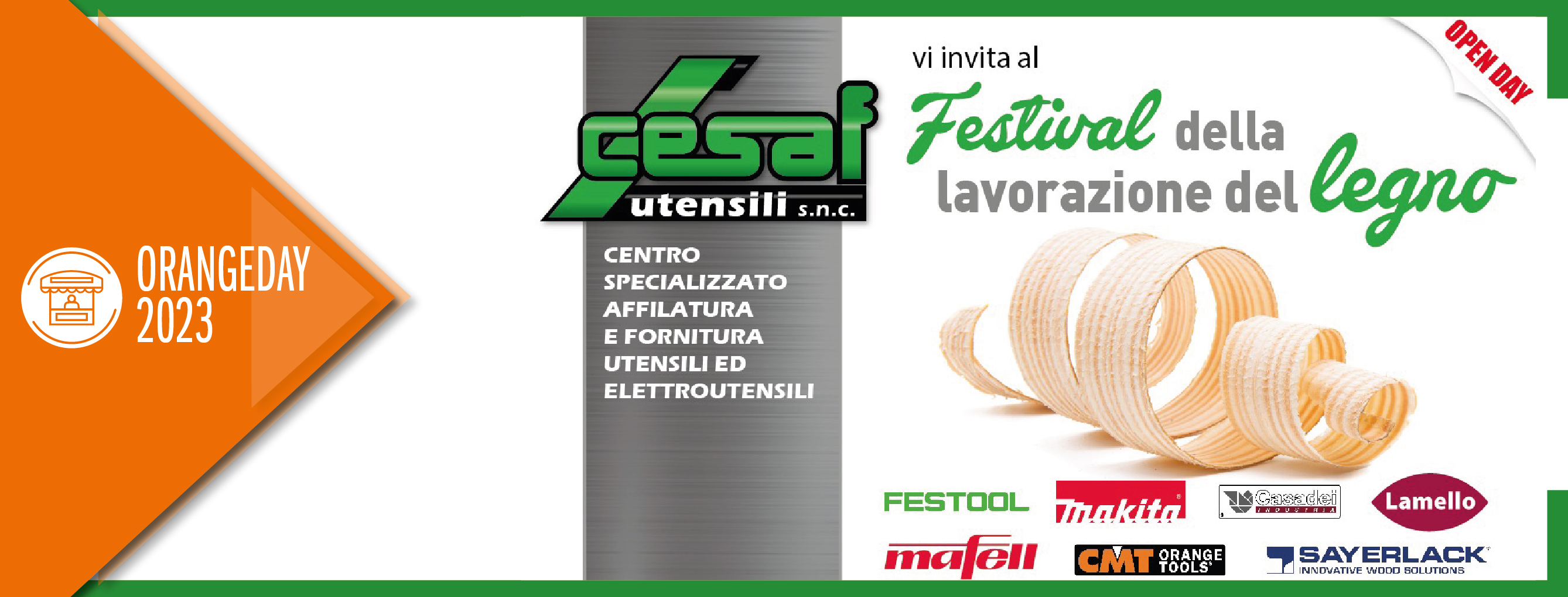 CMT vi invita al Festival della lavorazione del legno di Cesaf  | 17-18 giugno