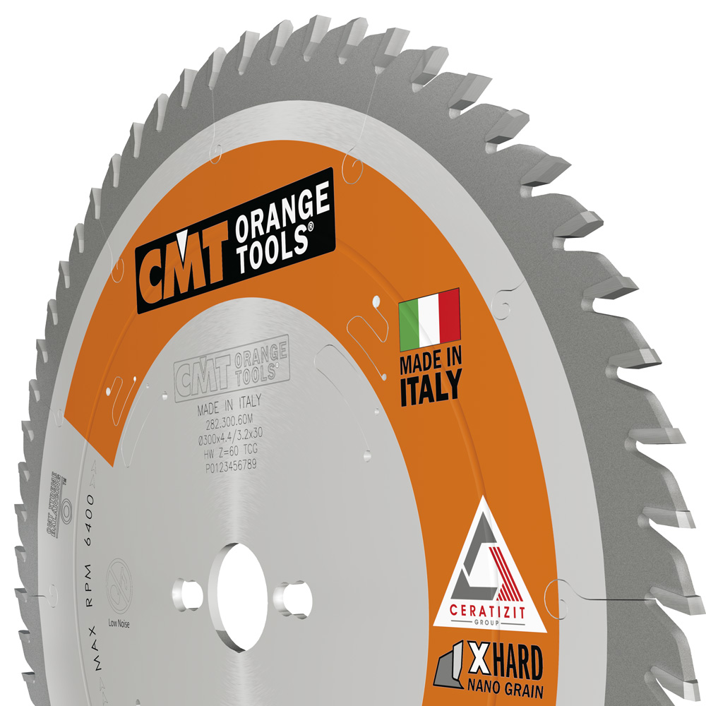 Lames circulaires industrielles pour scies à panneaux horizontales