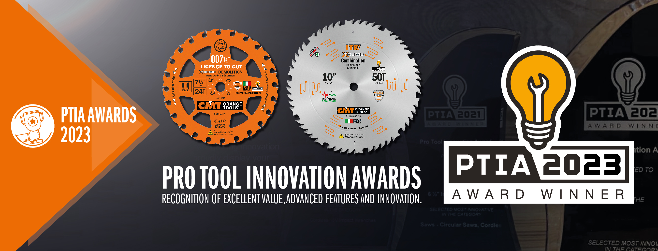 CMT vincitore del 2023 Pro Tool Innovation award per la categoria ITK XTREME