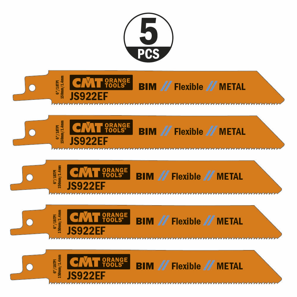 Sabre blade for cutting sheet metal, pipe and profiles