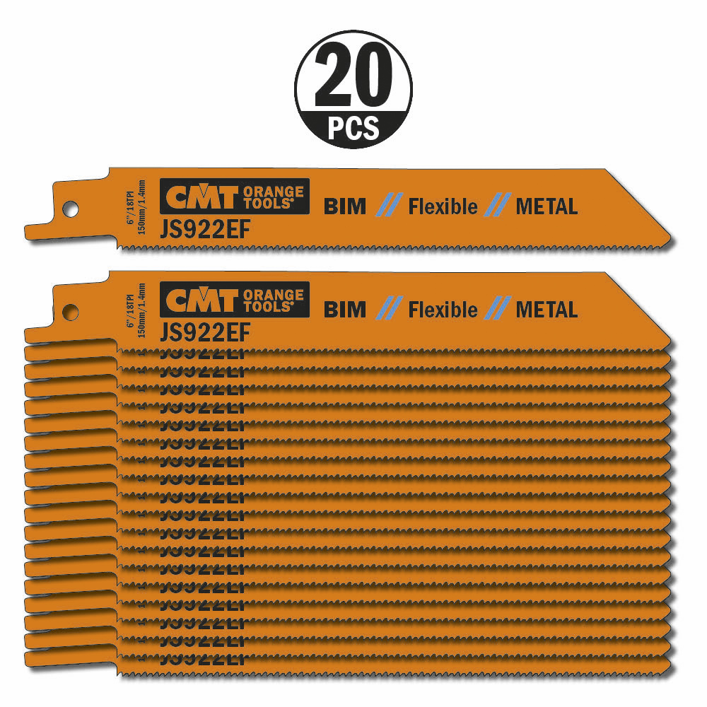 Sabre blade for cutting sheet metal, pipe and profiles