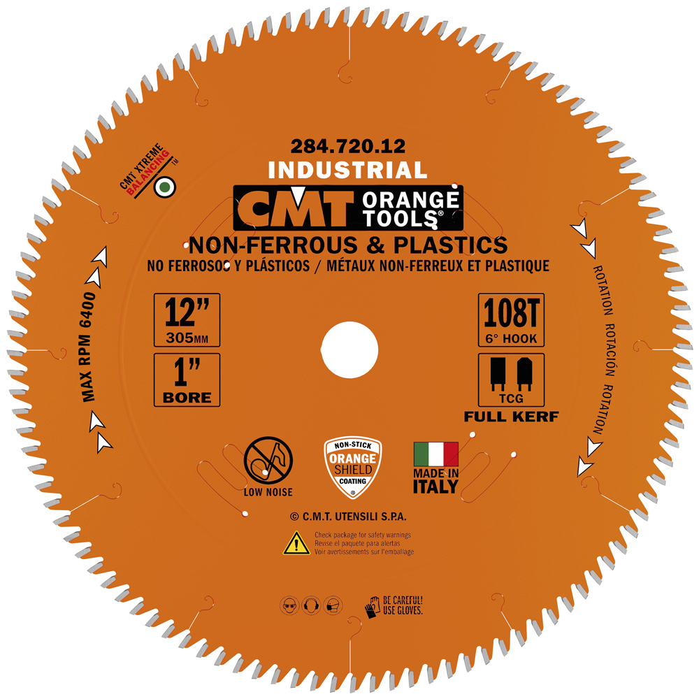 Lames circulaires Industrielles pour matériaux non ferreux et  PVC